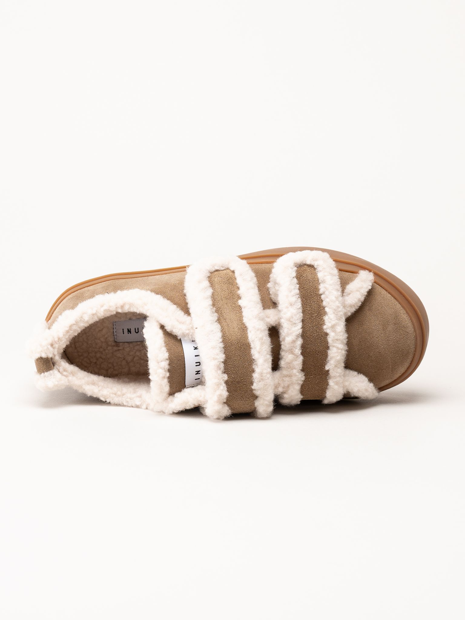 Inuikii - Shearling - Beige fodrade sneakers