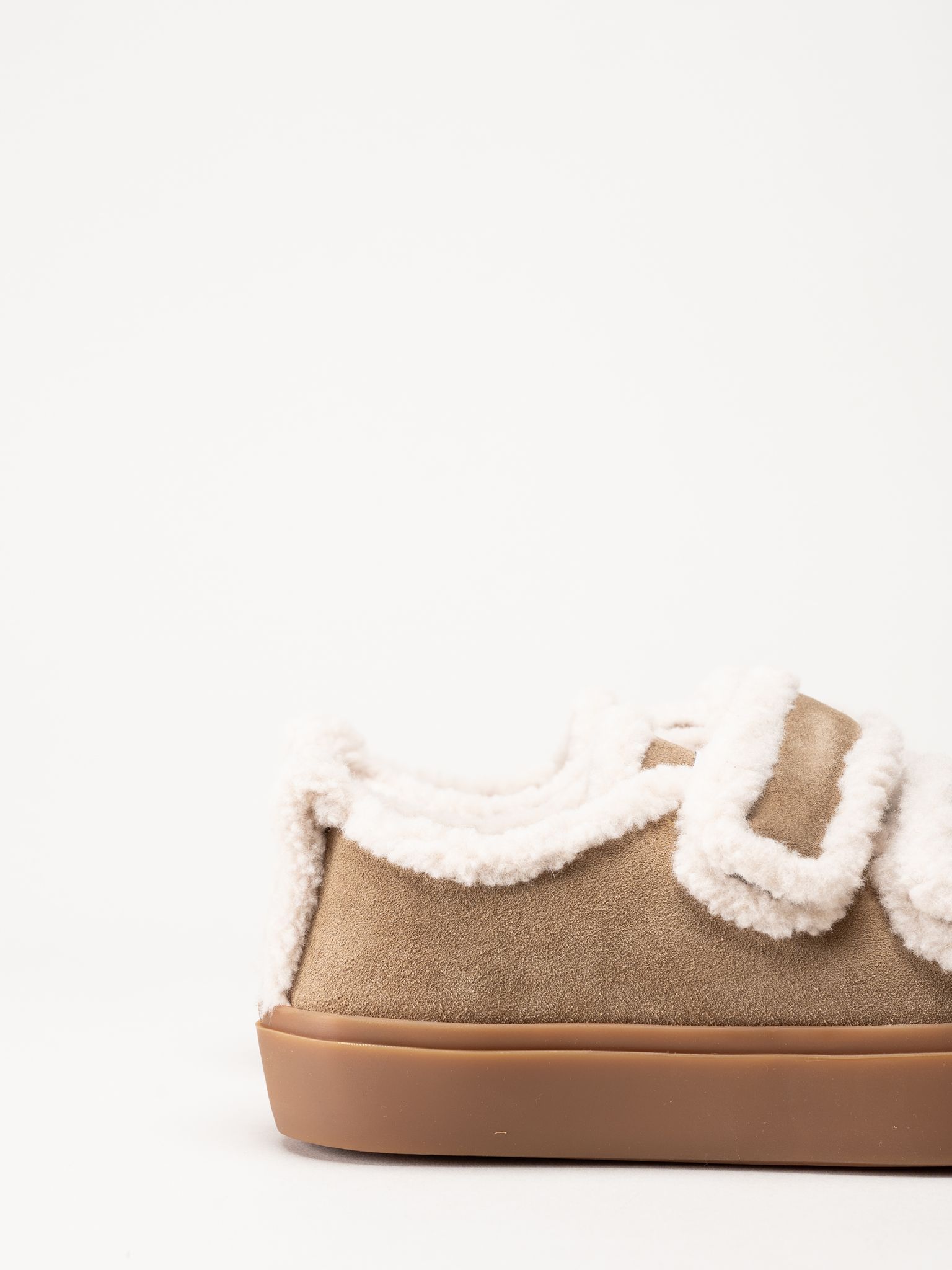 Inuikii - Shearling - Beige fodrade sneakers