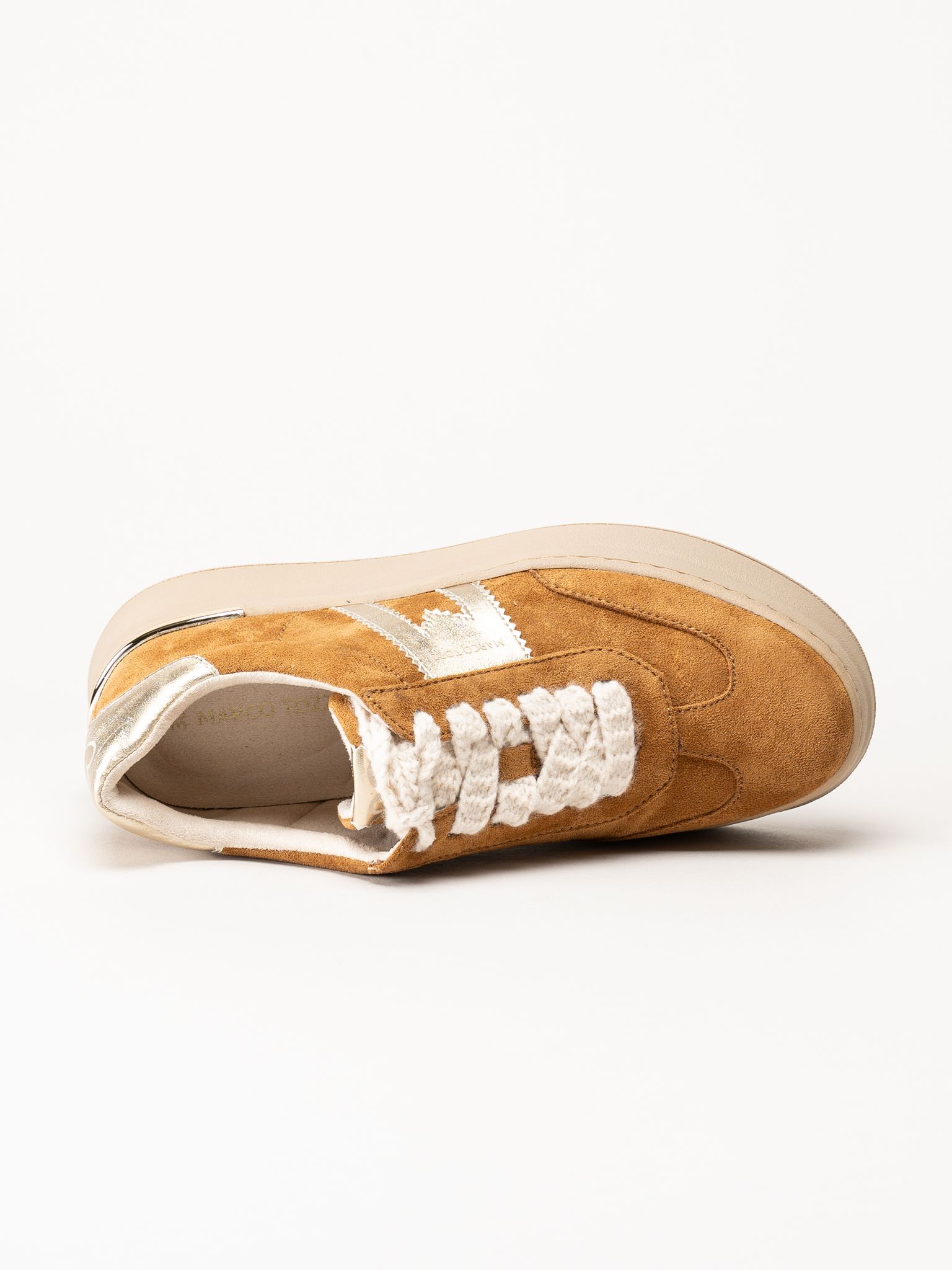 Marco Tozzi - Ljusbruna sneakers