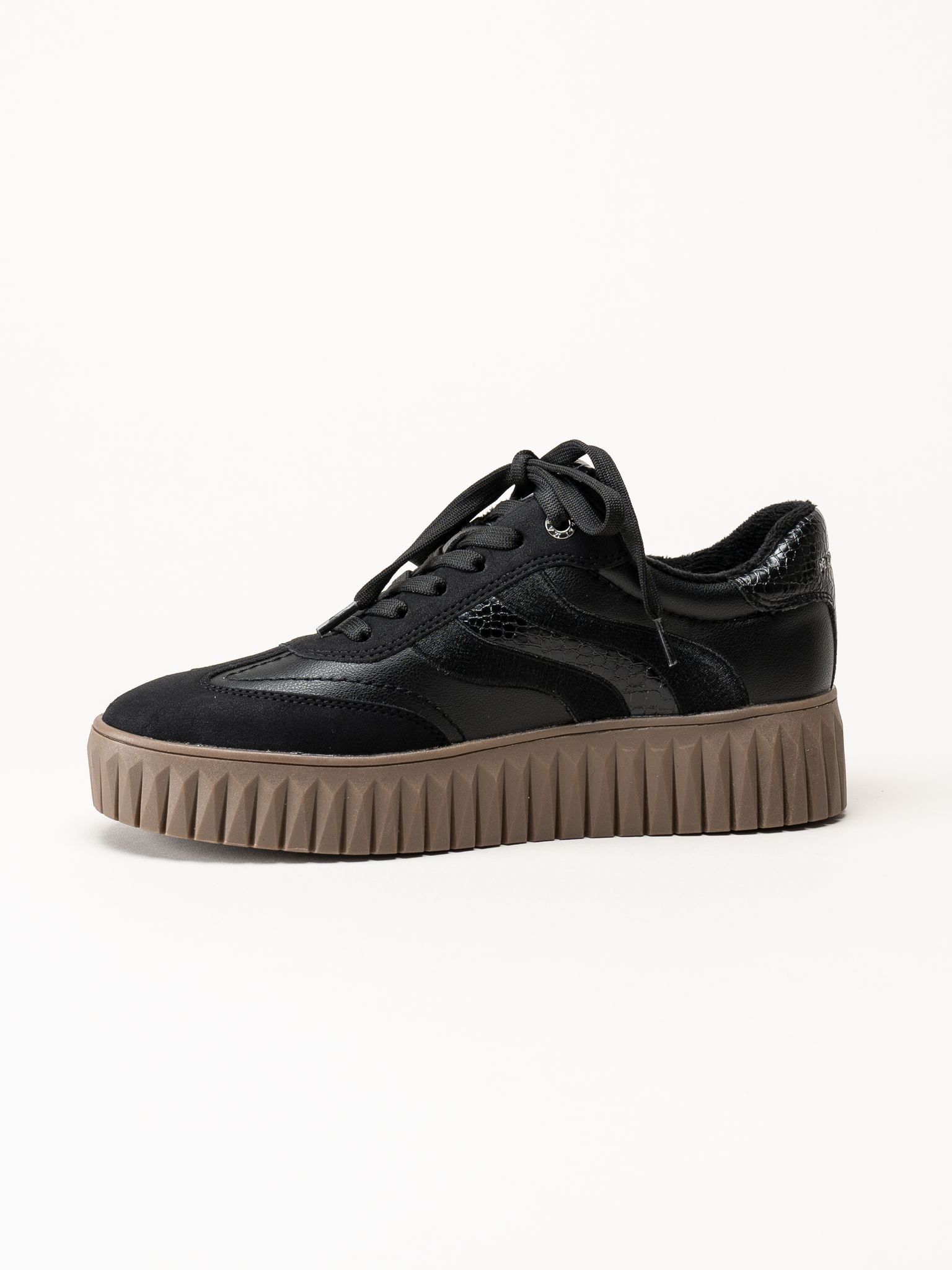 Marco Tozzi - Svarta sneakers