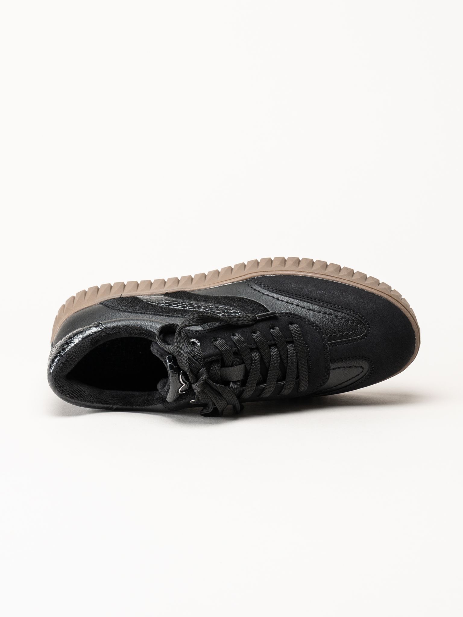 Marco Tozzi - Svarta sneakers