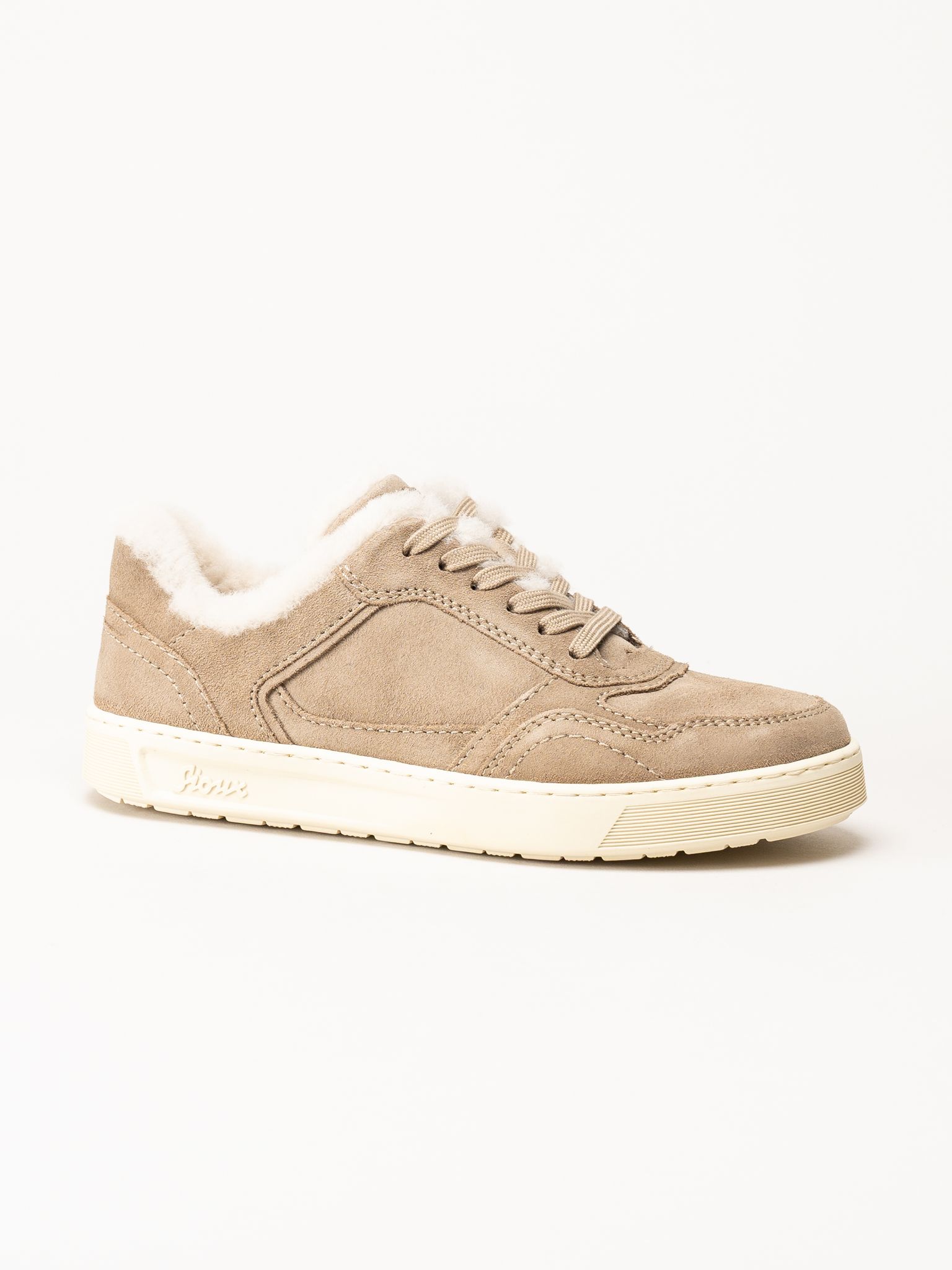 Sioux - Maites - Beige fodrade sneakers