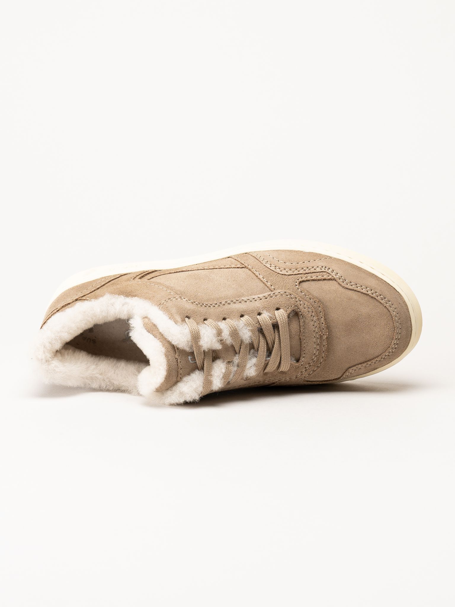 Sioux - Maites - Beige fodrade sneakers