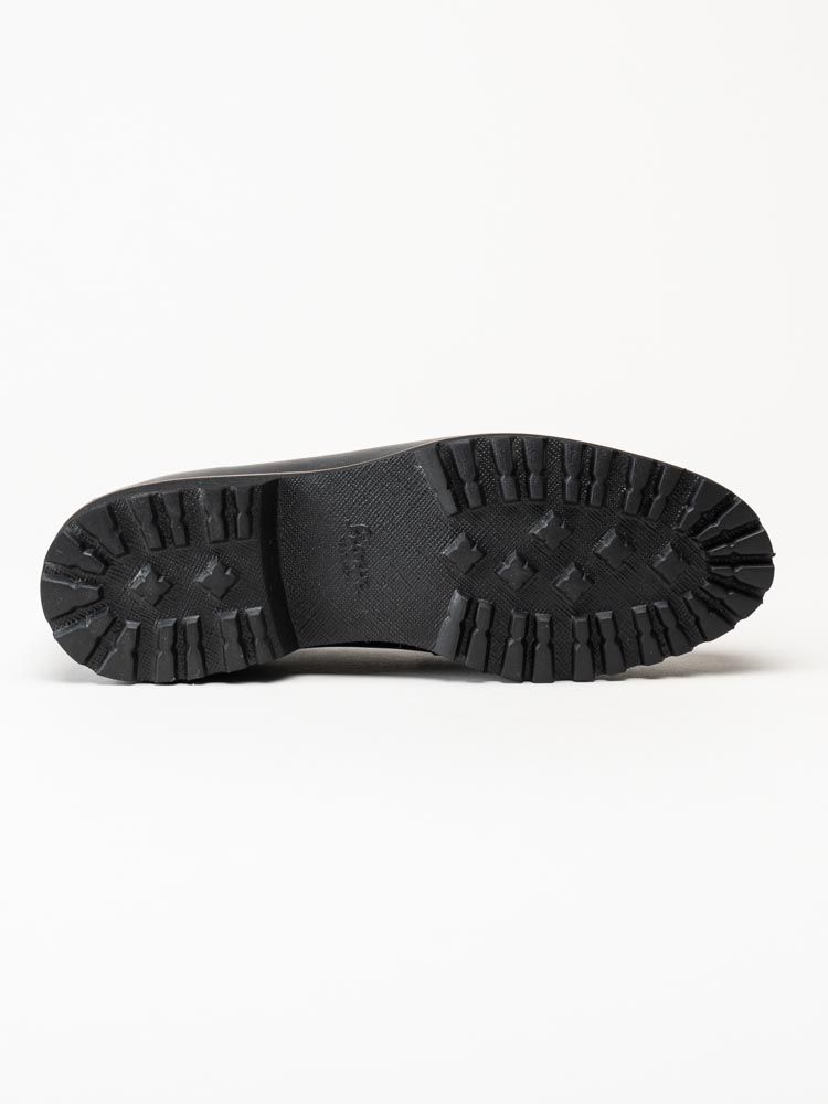Sioux - Meredith - Svarta loafers i skinn