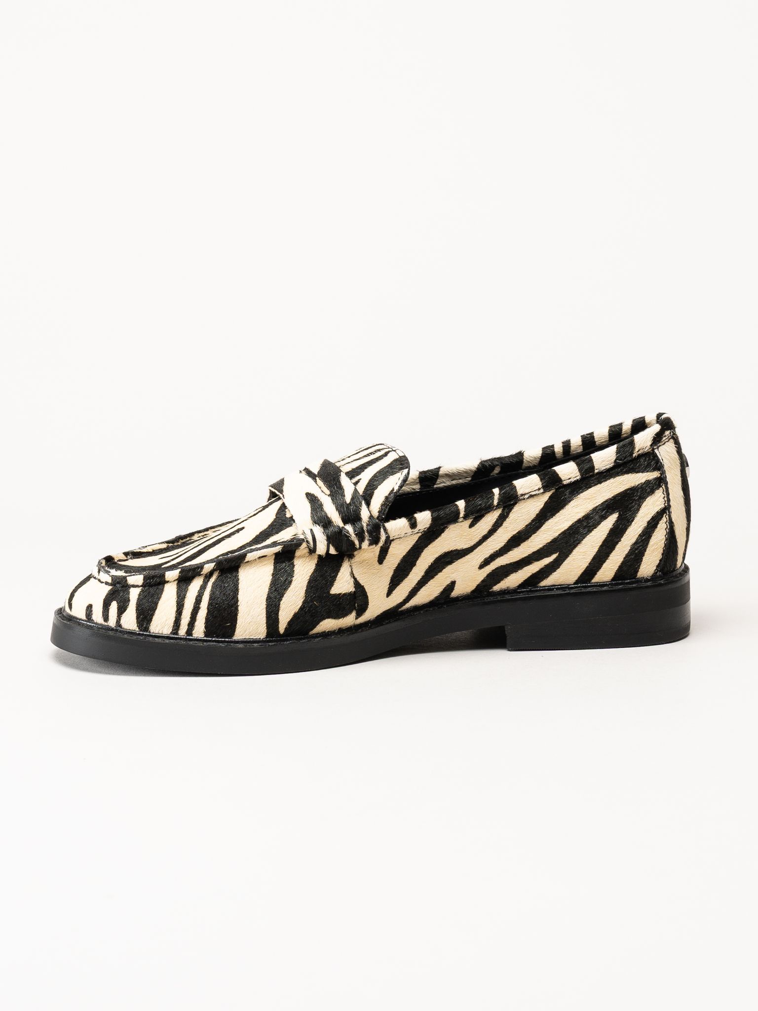 Steve Madden - Adison - Zebramönstrade loafers