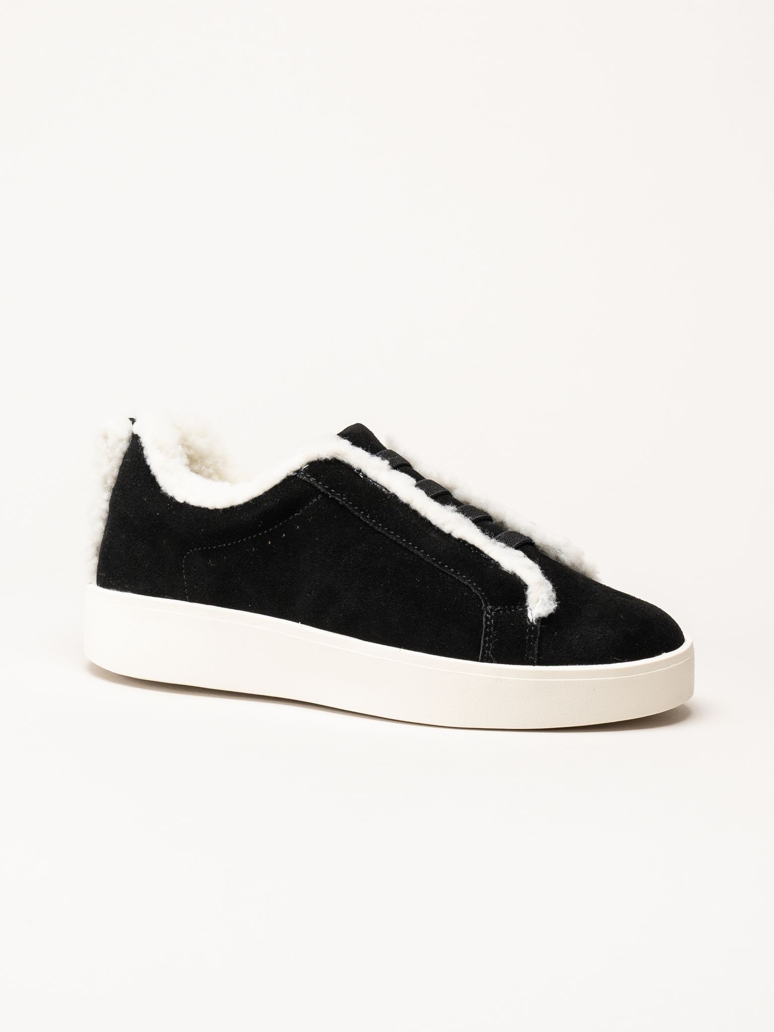 Duffy - Leuca Cinque - Svarta fodrade sneakers