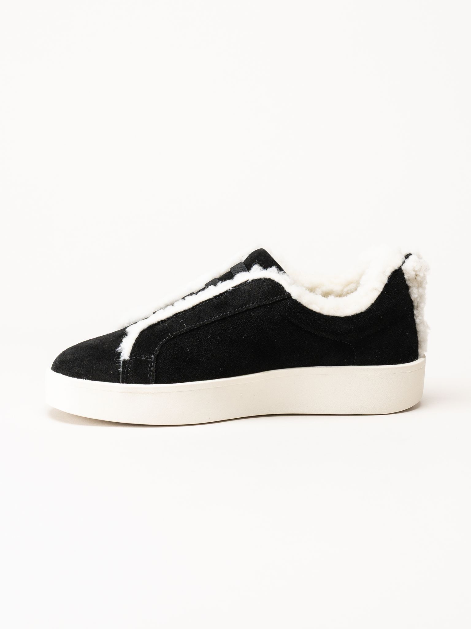 Duffy - Leuca Cinque - Svarta fodrade sneakers