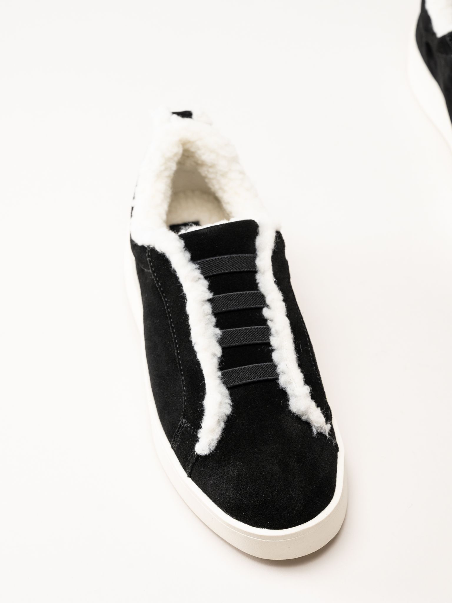 Duffy - Leuca Cinque - Svarta fodrade sneakers