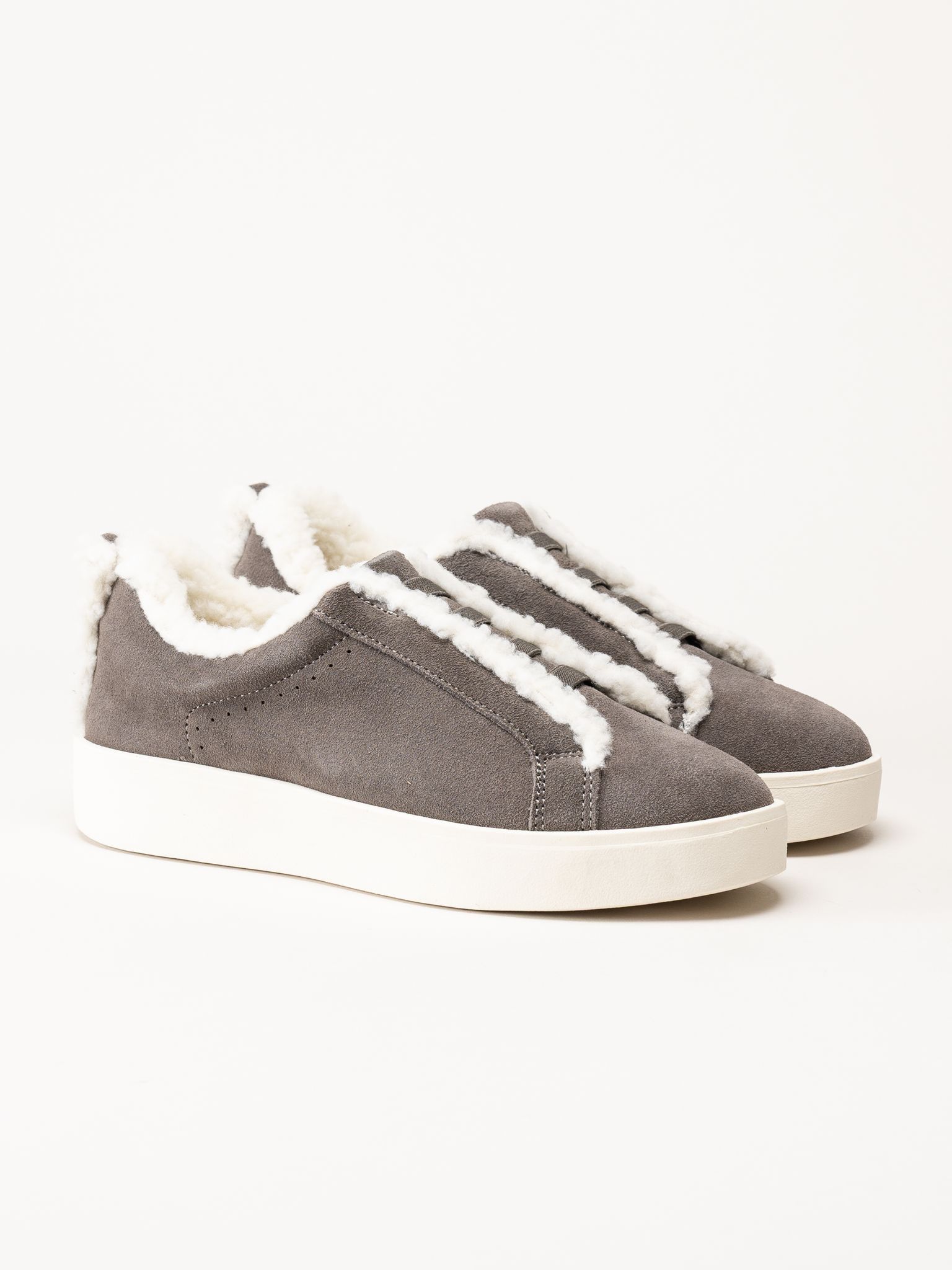 Duffy - Leuca Cinque - Grå fodrade sneakers