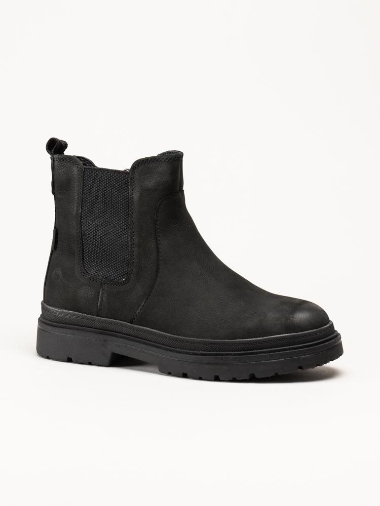 Tamaris Wide - Svarta varmfodrade boots