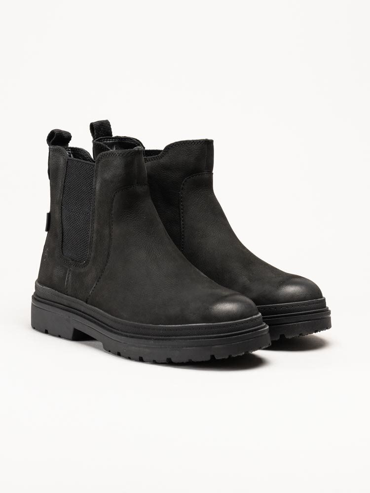 Tamaris Wide - Svarta varmfodrade boots