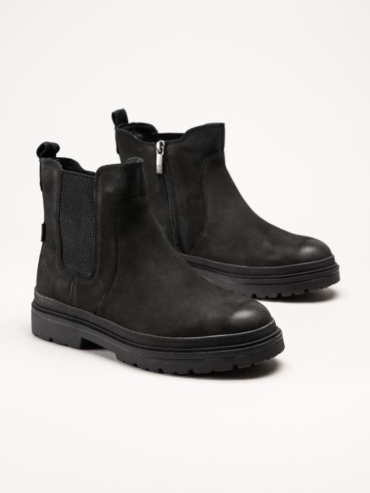 Tamaris Wide - Svarta varmfodrade boots