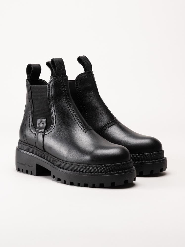 Canada Snow - Mount Crest - Svarta grova chelsea boots
