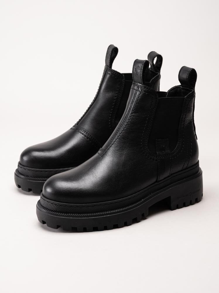 Canada Snow - Mount Crest - Svarta grova chelsea boots