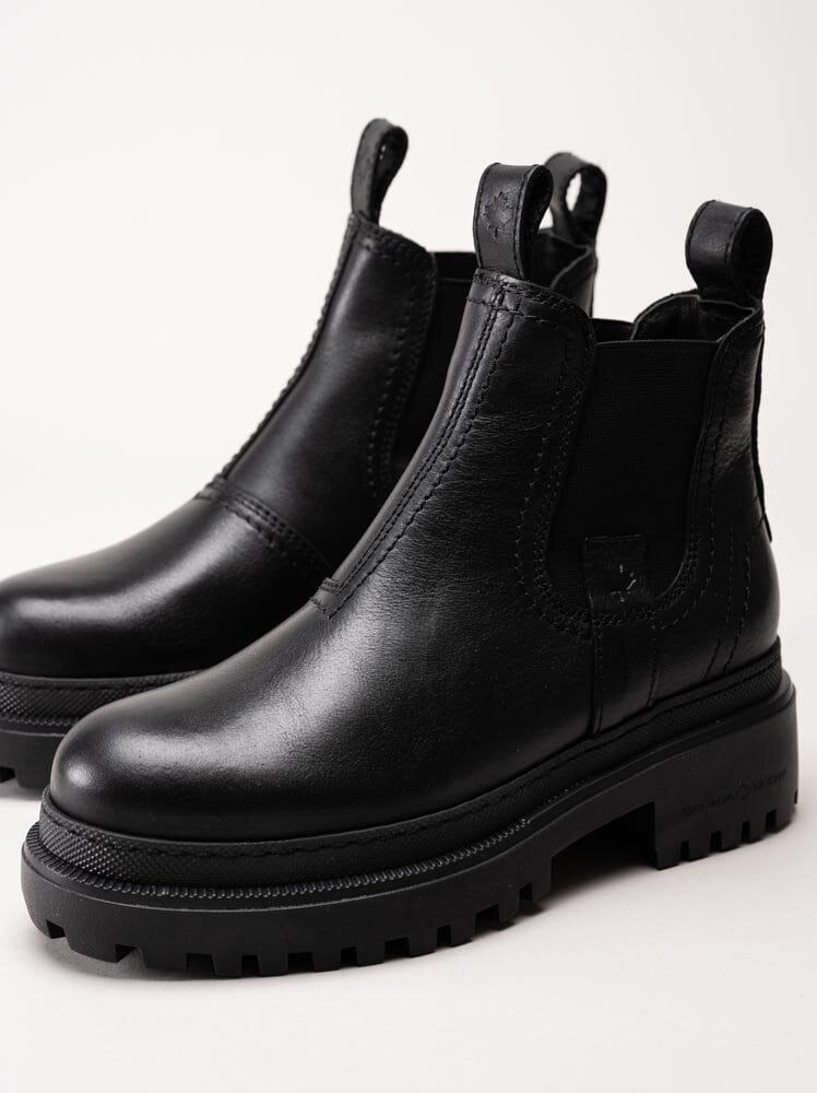 Canada Snow - Mount Crest - Svarta grova chelsea boots