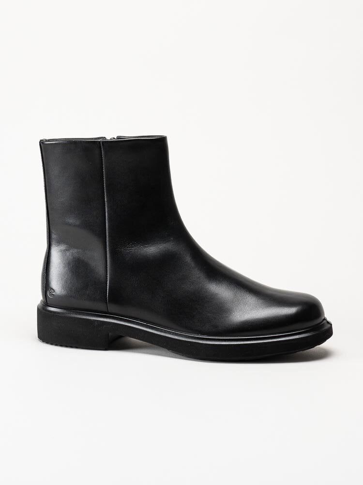 Ecco - Metro Amsterdam Clean - Svarta boots i skinn