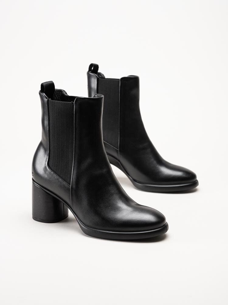 Ecco - Sculpted Lx 55 - Svarta stövletter i skinn