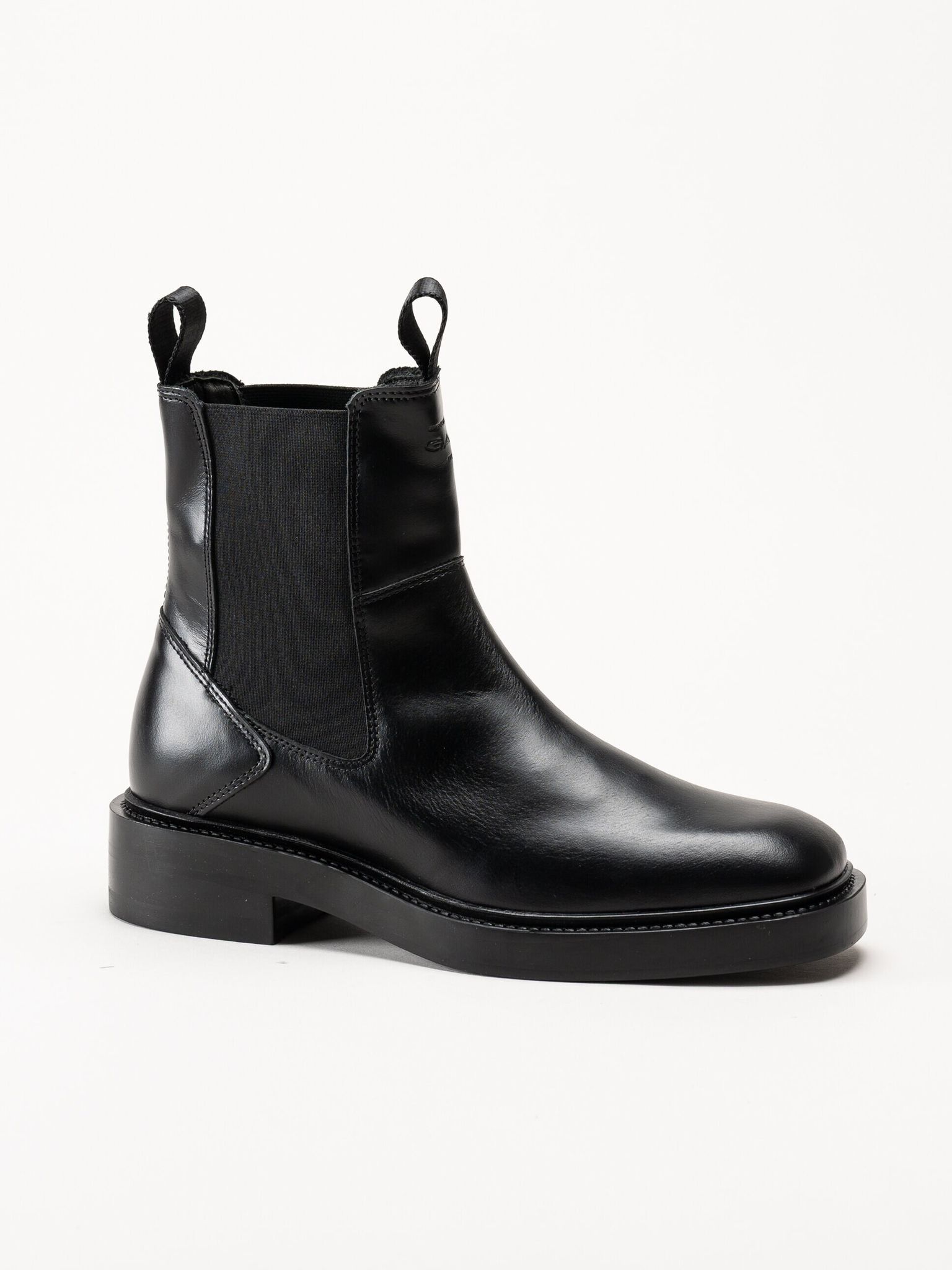 Gant Footwear - Fallwi - Svarta chelsea boots i skinn