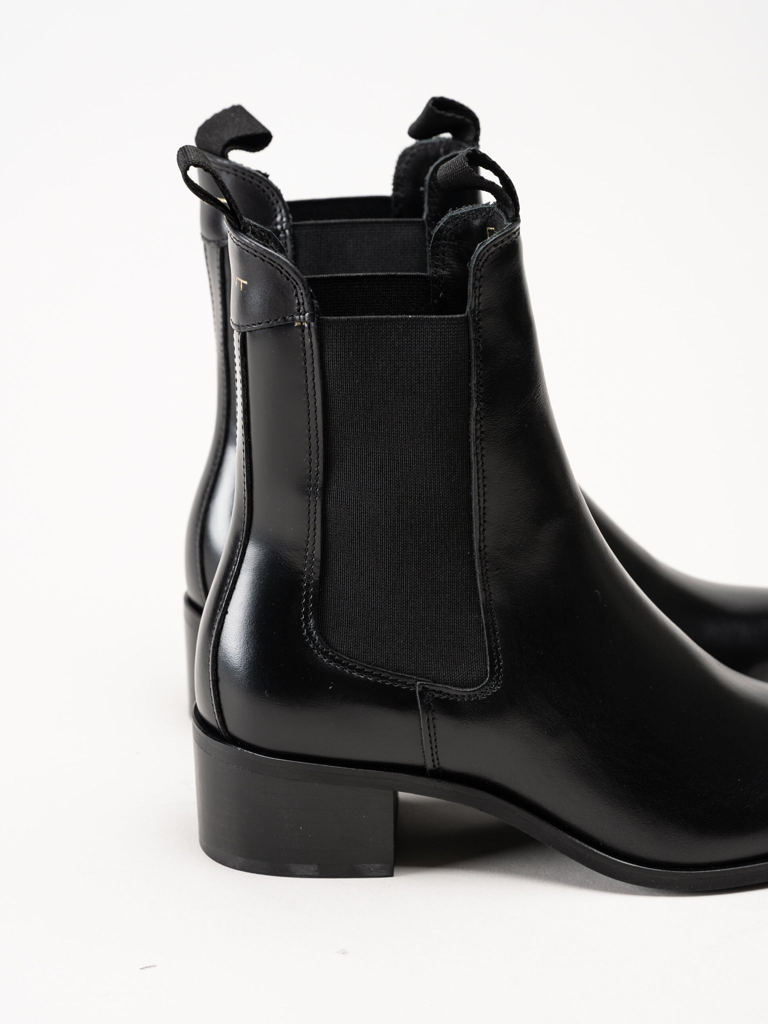 Gant Footwear - St Broomly Chelsea - Svarta chelsea boots i skinn