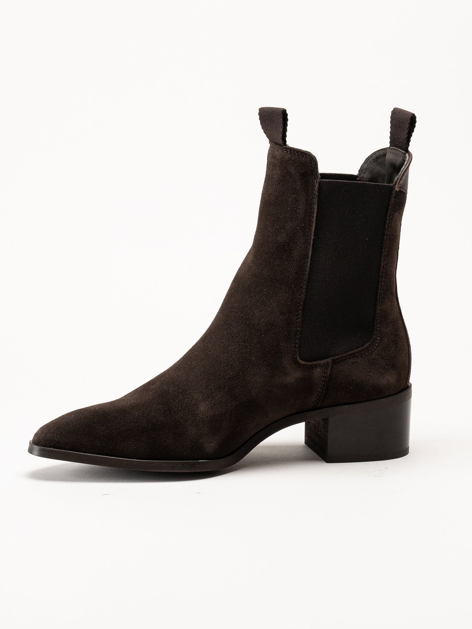 Gant Footwear - St Broomly Chelsea - Mörkbruna chelsea boots i mocka
