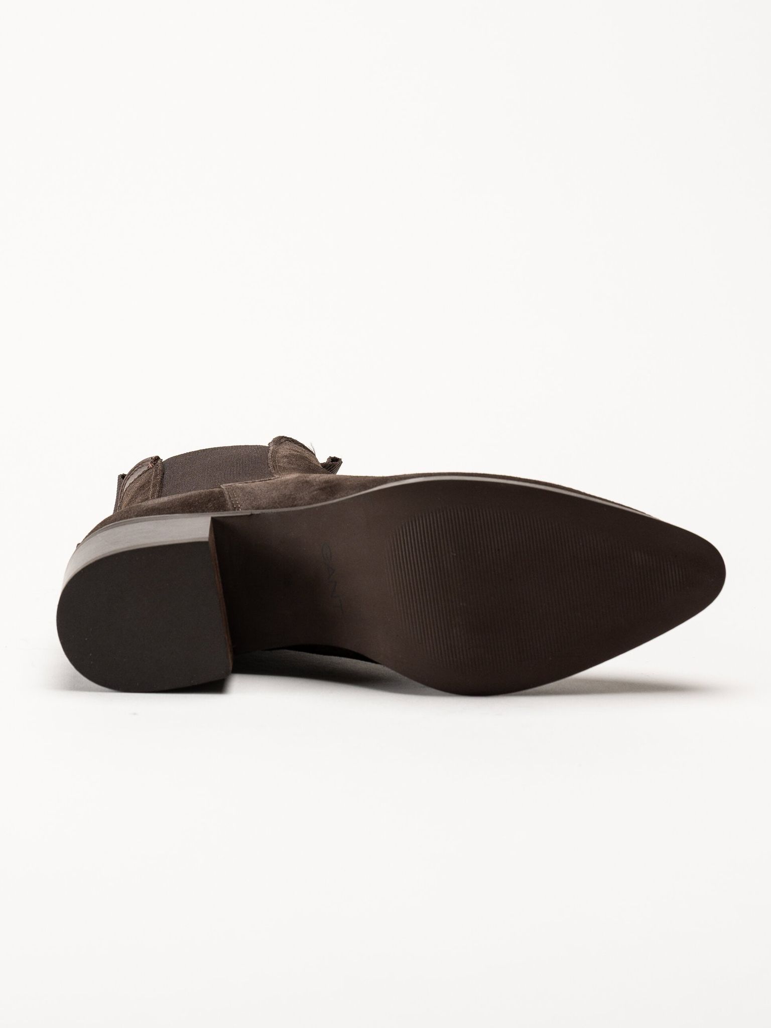 Gant Footwear - St Broomly Chelsea - Mörkbruna chelsea boots i mocka
