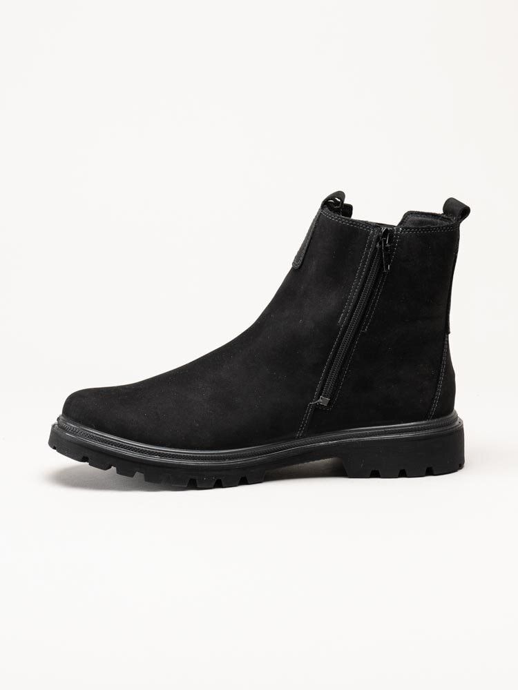 Legero - Monta - Svarta fodrade chelsea boots med Gore-Tex