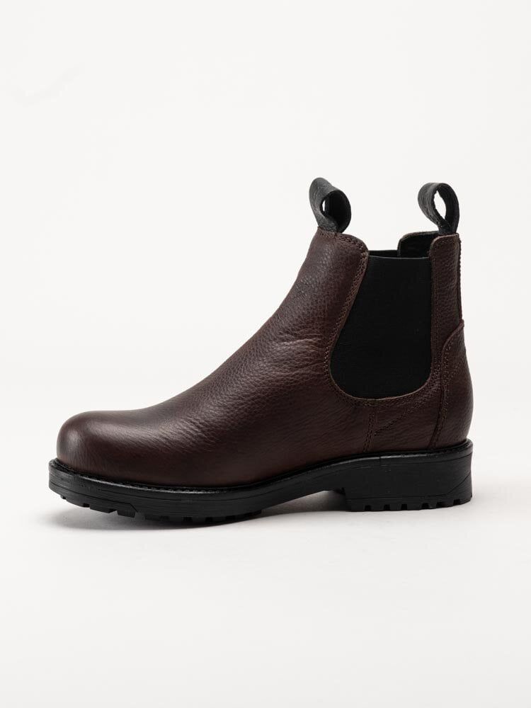 Canada Snow - Dawis - Bruna chelsea boots i skinn