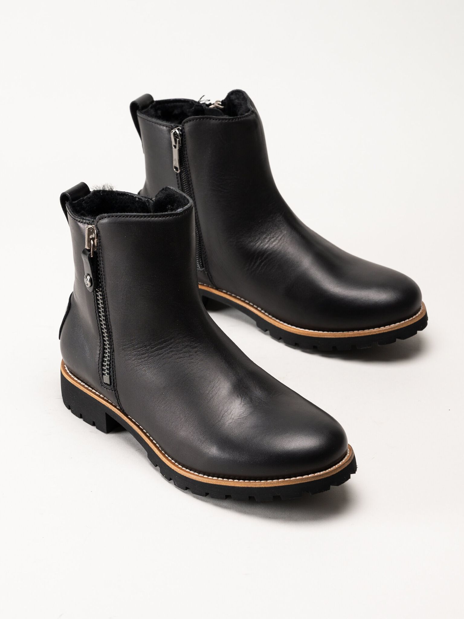 Panama Jack - Fiore Igloo Trav - Svarta vattentäta fodrade boots