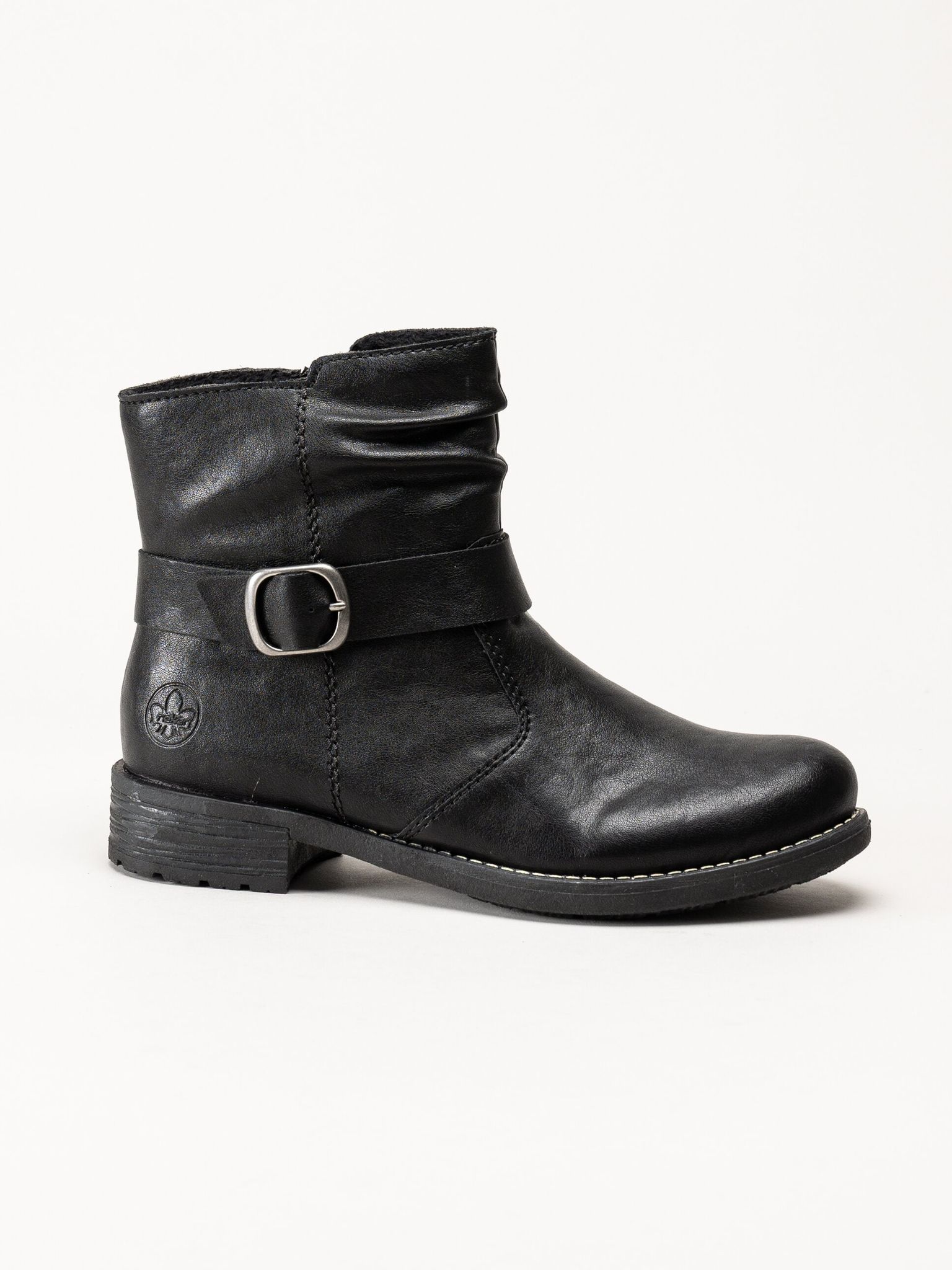 Rieker - Svarta varmfodrade boots