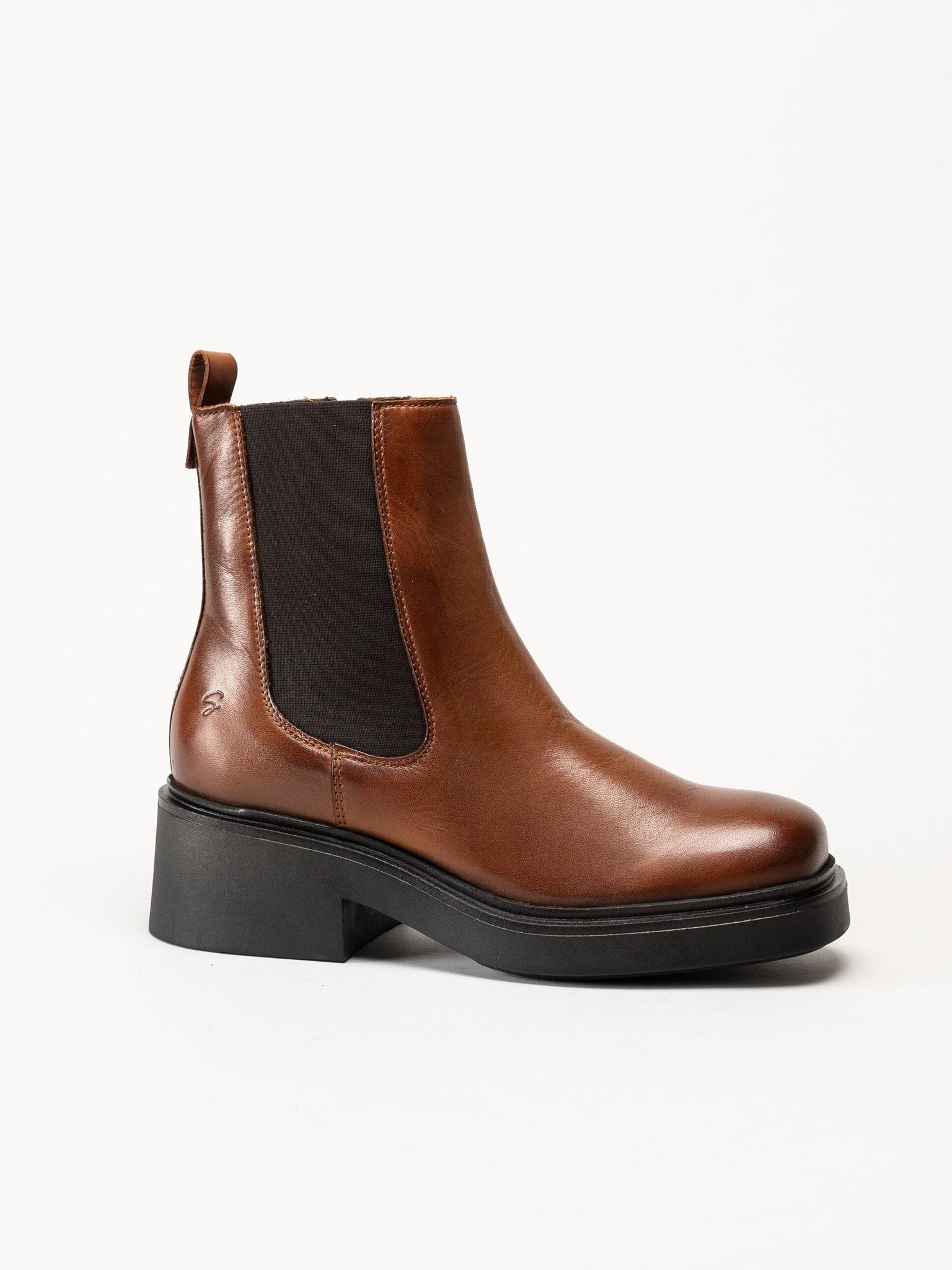 Shoedesign Copenhagen - Saddle - Bruna chelsea boots i skinn