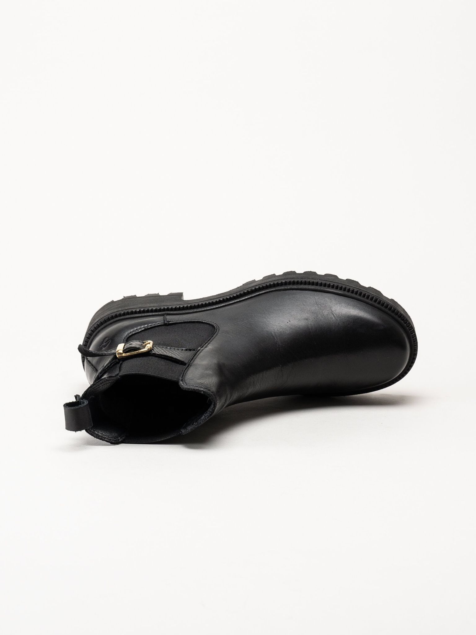 Shoedesign Copenhagen - Sarah - Svarta chelsea boots i skinn