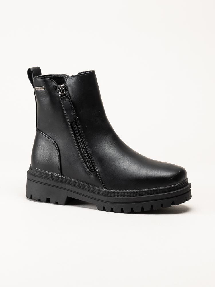 Duffy - Marcellina Tre - Svarta fodrade boots