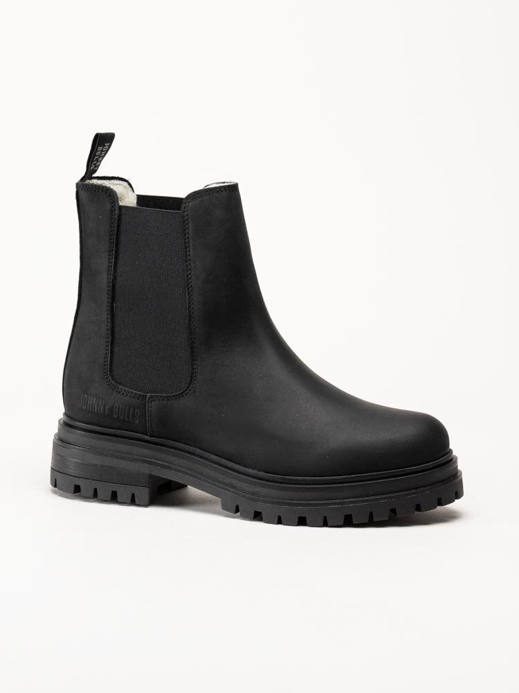 Johnny Bulls - Braga Tres - Svarta ullfodrade chelsea boots