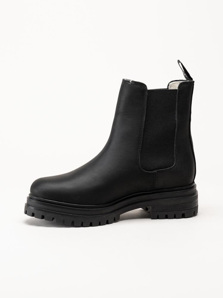 Johnny Bulls - Braga Tres - Svarta ullfodrade chelsea boots
