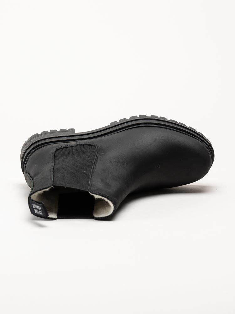 Johnny Bulls - Braga Tres - Svarta ullfodrade chelsea boots
