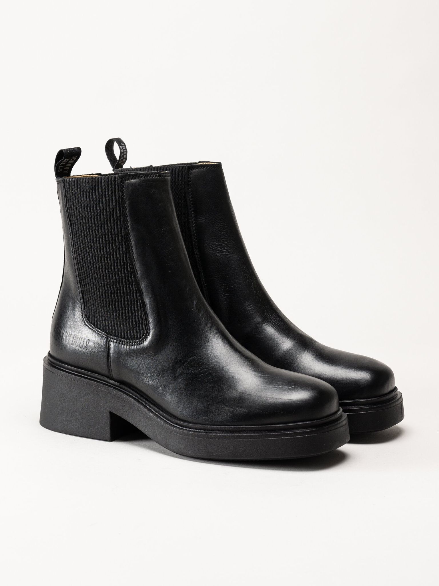 Johnny Bulls - Svarta chelsea boots i sinn
