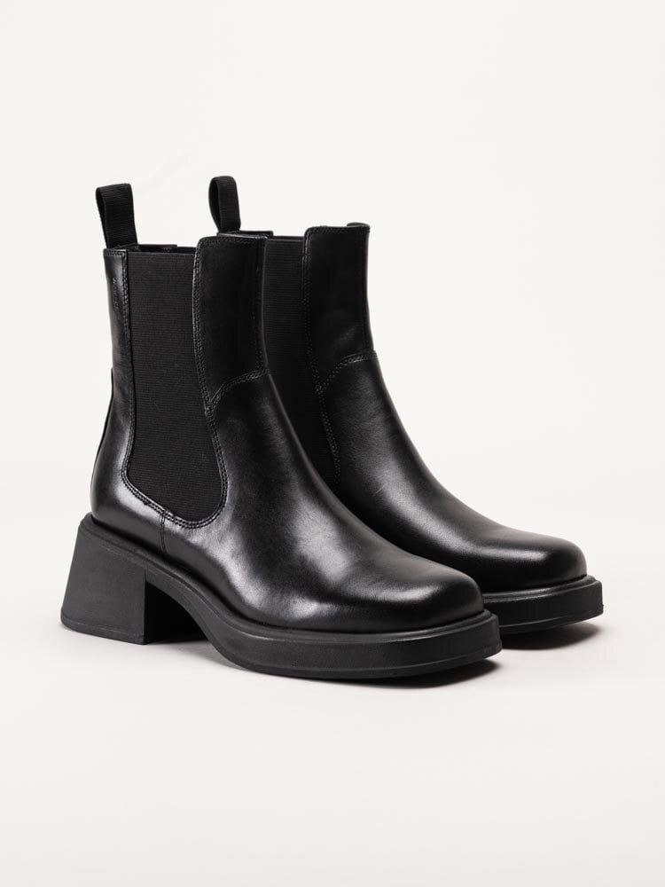 Vagabond - Dorah - Svarta chelsea boots med klack