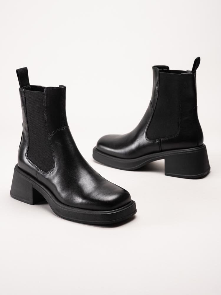 Vagabond - Dorah - Svarta chelsea boots med klack