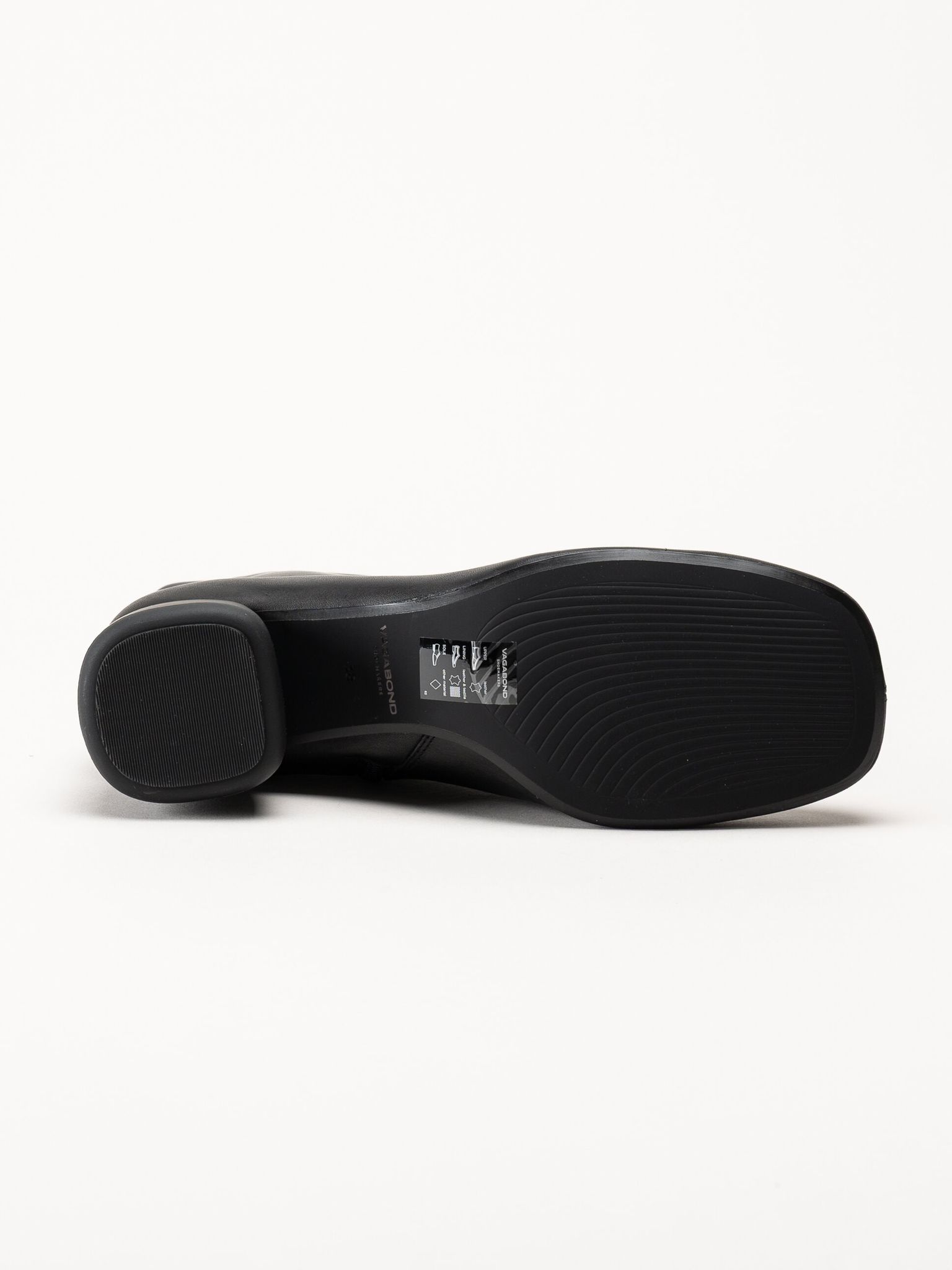 Vagabond - Livia - Svarta stövletter i skinn