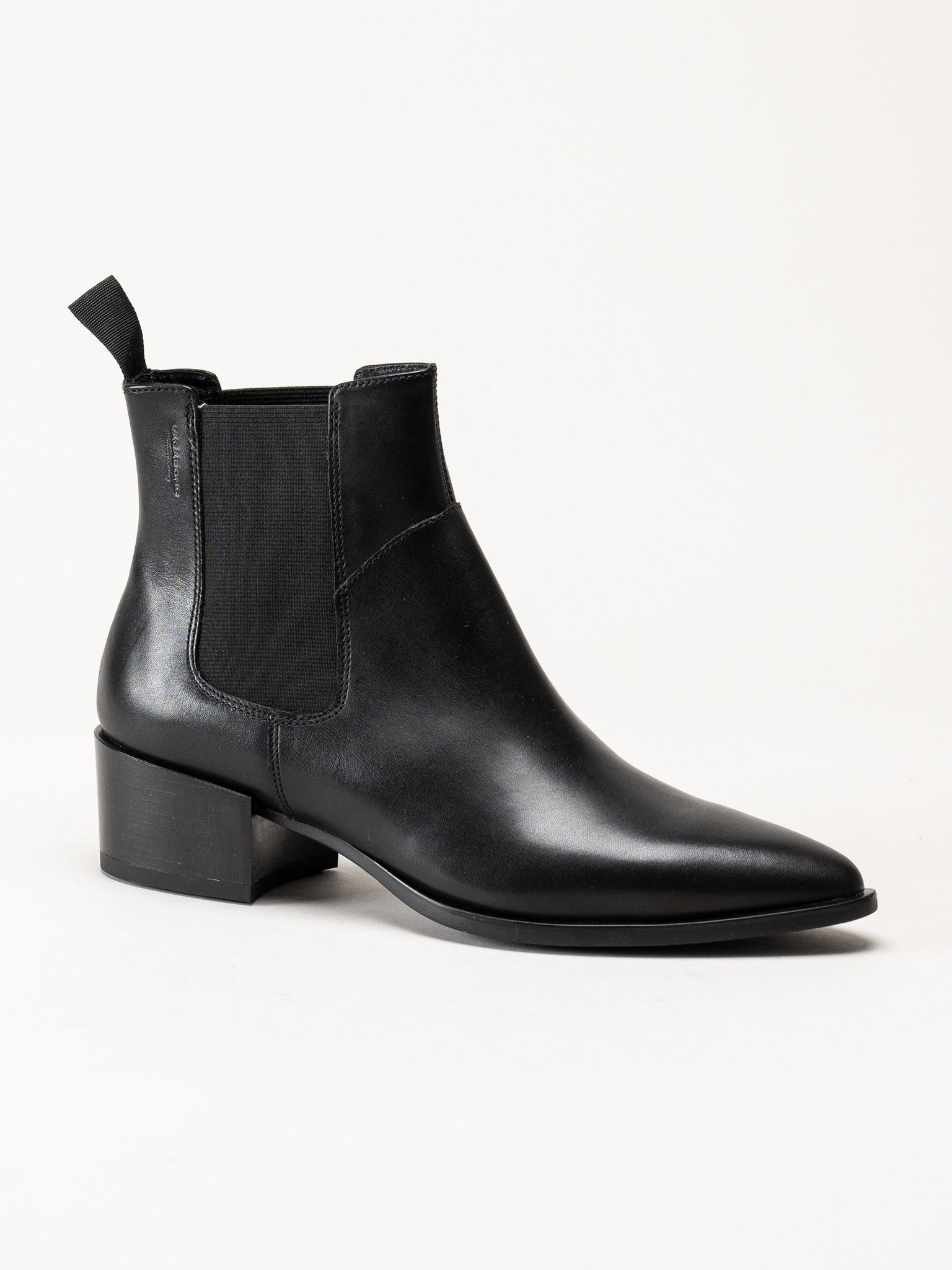 Vagabond - Marja - Svarta boots i skinn
