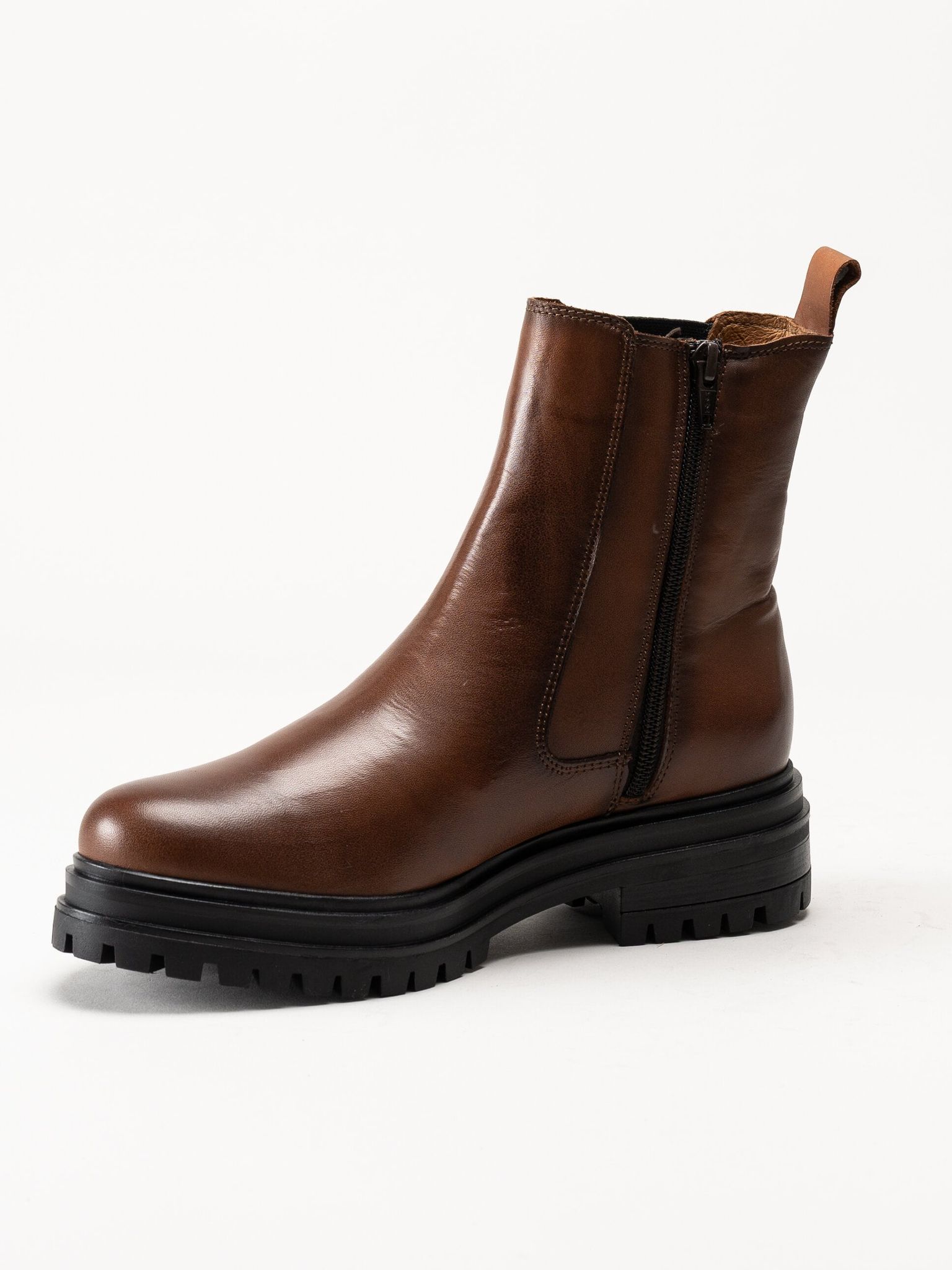 Rosa Negra - Bruna boots i skinn