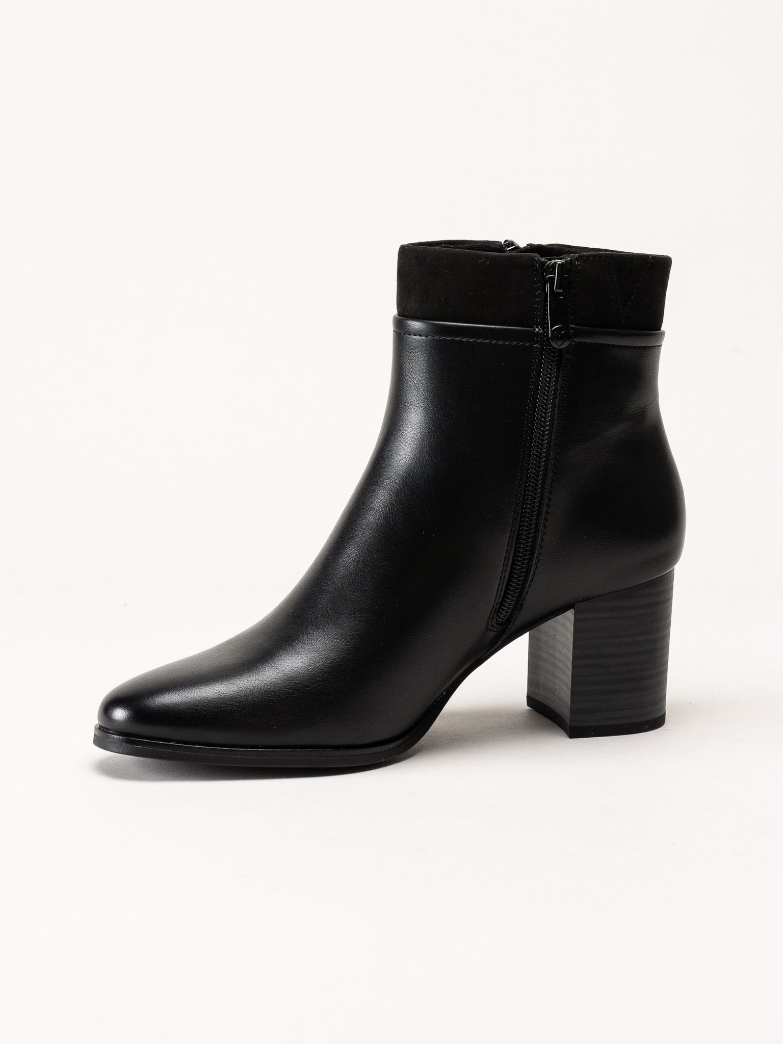 Marco Tozzi - Svarta fodrade stövletter