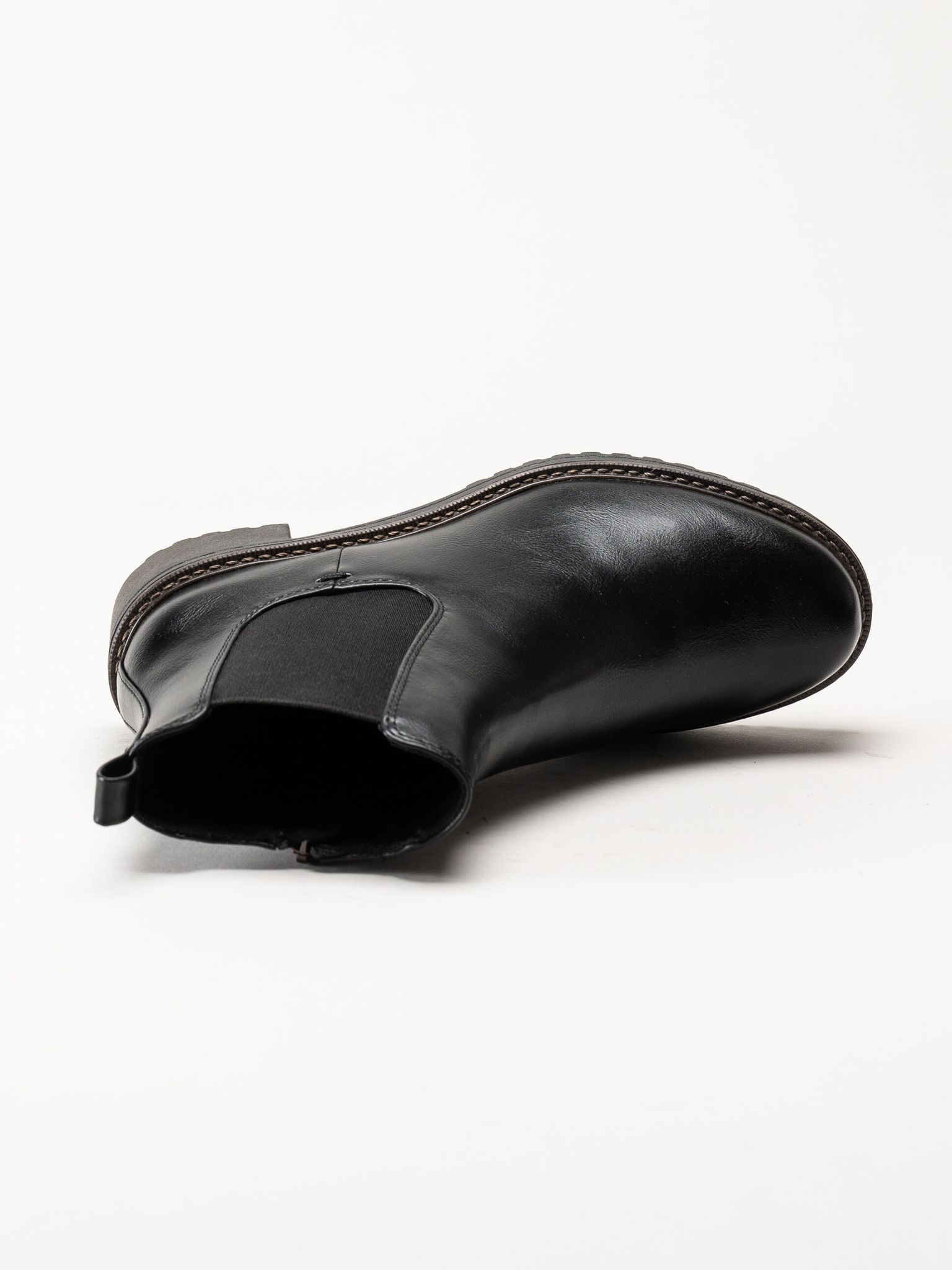 Marco Tozzi - Svarta boots med klack