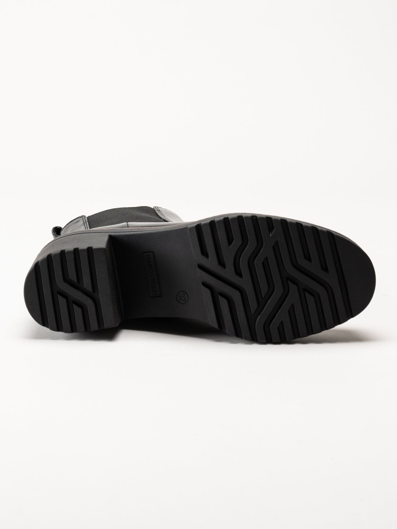 Marco Tozzi - Svarta boots med klack