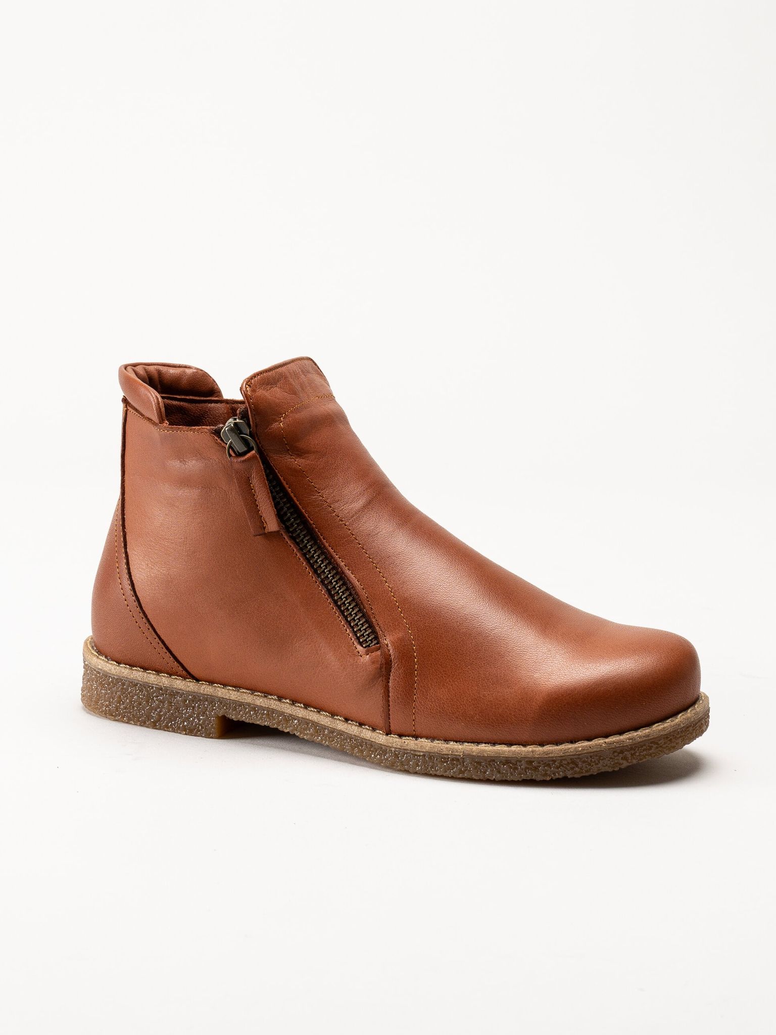 Charlotte of Sweden - Bruna boots i skinn