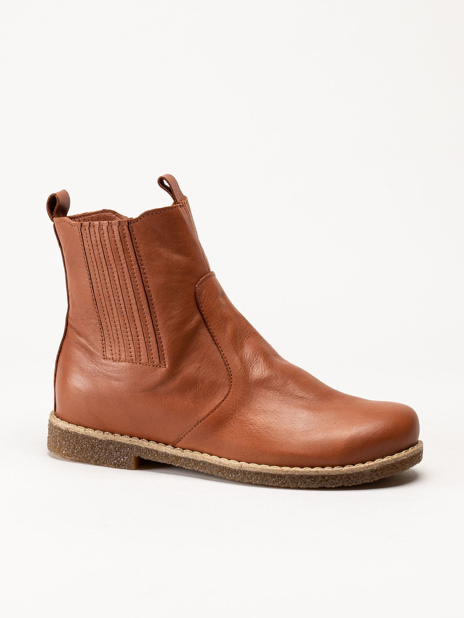 Charlotte of Sweden - Bruna boots i skinn