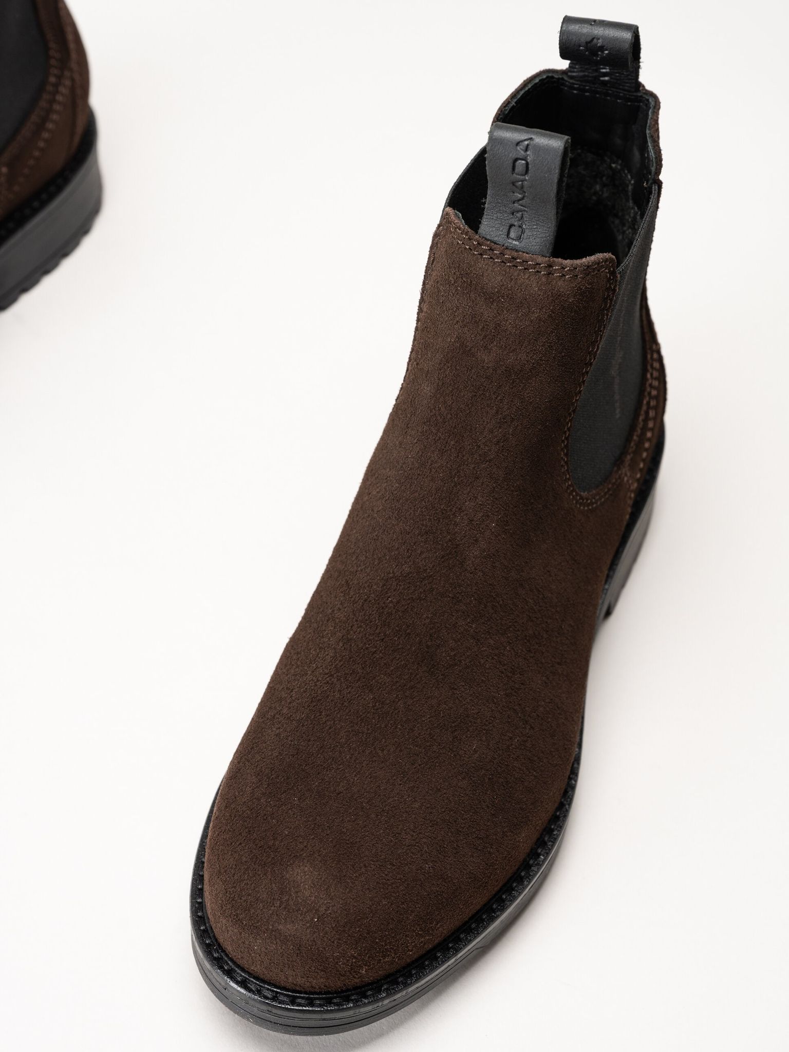 Canada Snow - Dawis - Bruna chelsea boots i mocka