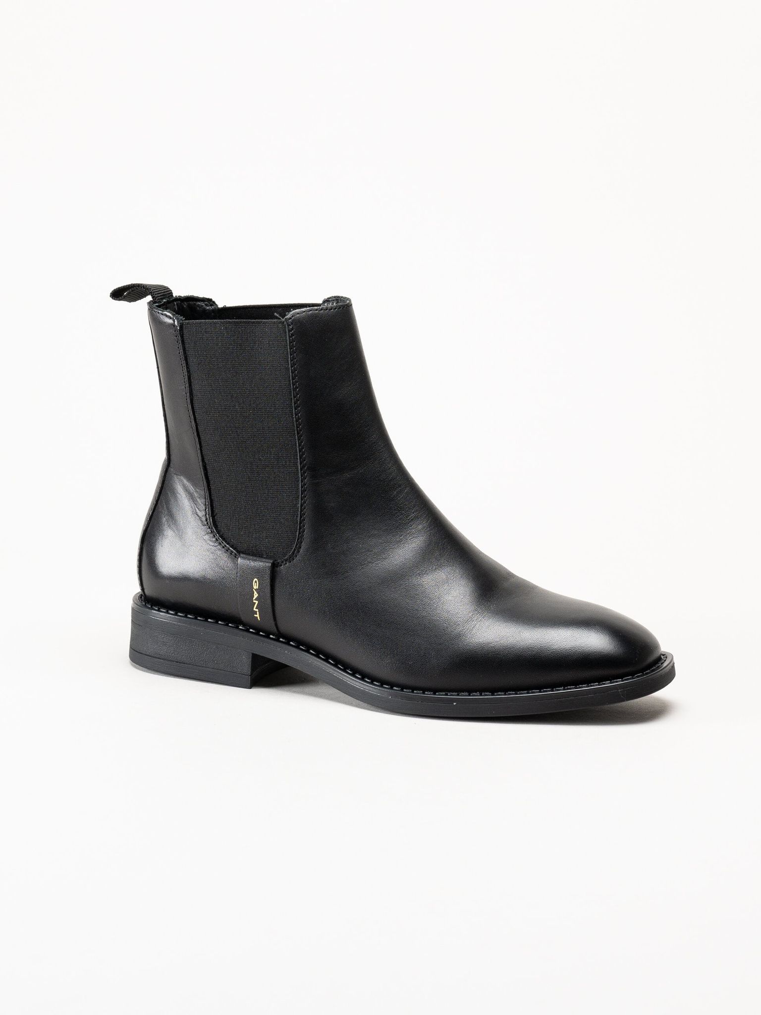 Gant Footwear - Fayy - Svarta chelsea boots i skinn