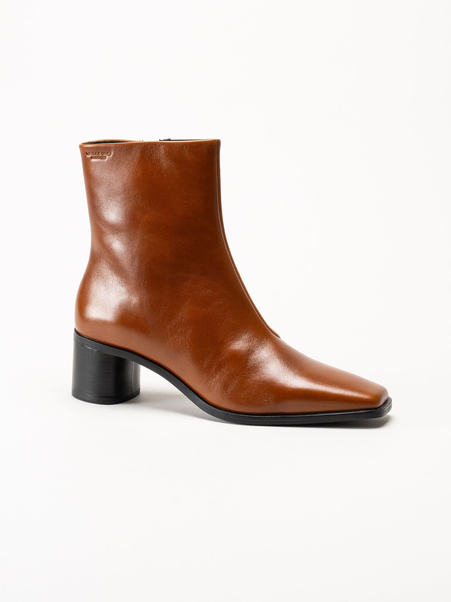 Vagabond - Fay - Ljusbruna boots i skinn