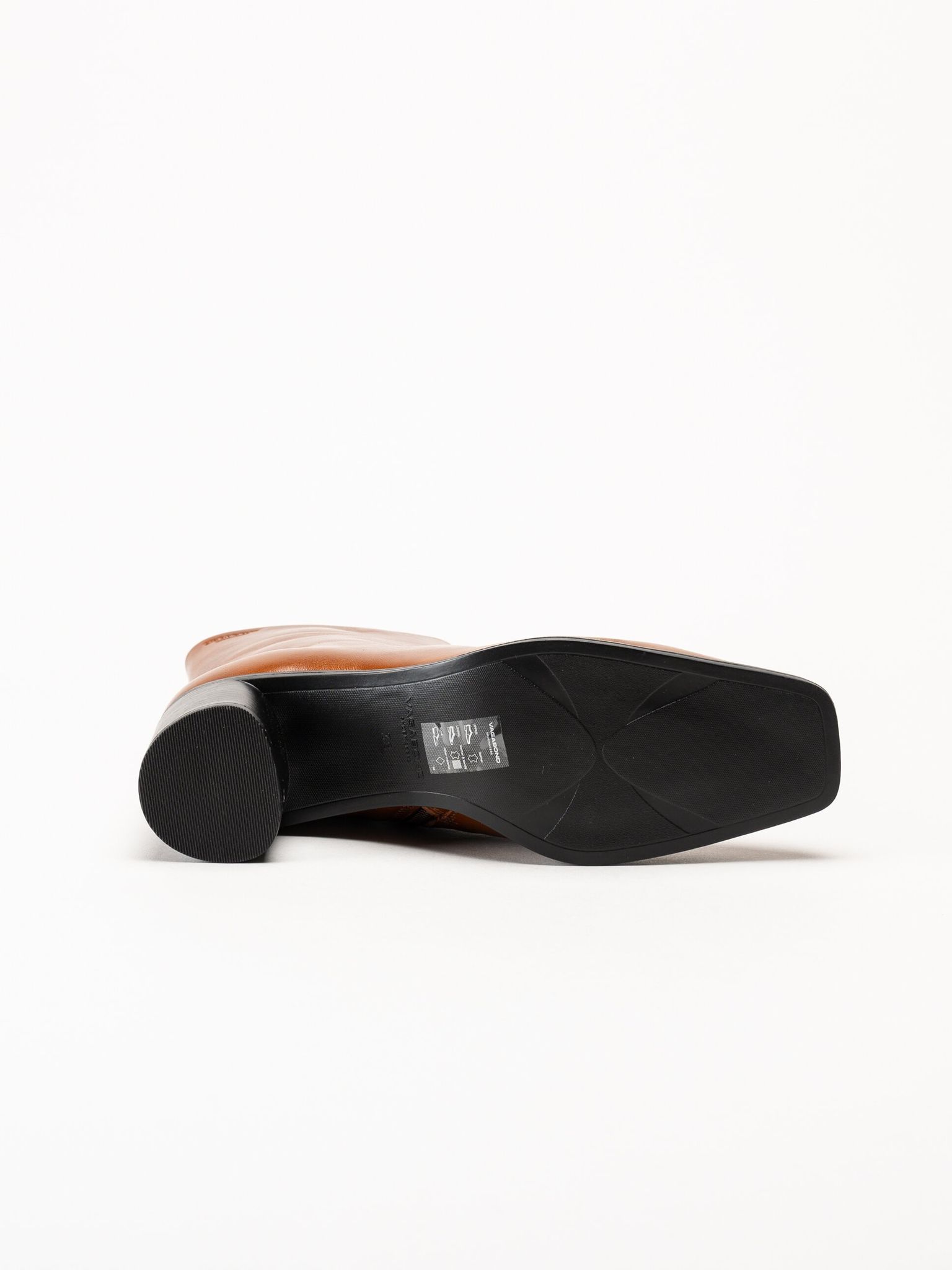 Vagabond - Fay - Ljusbruna boots i skinn